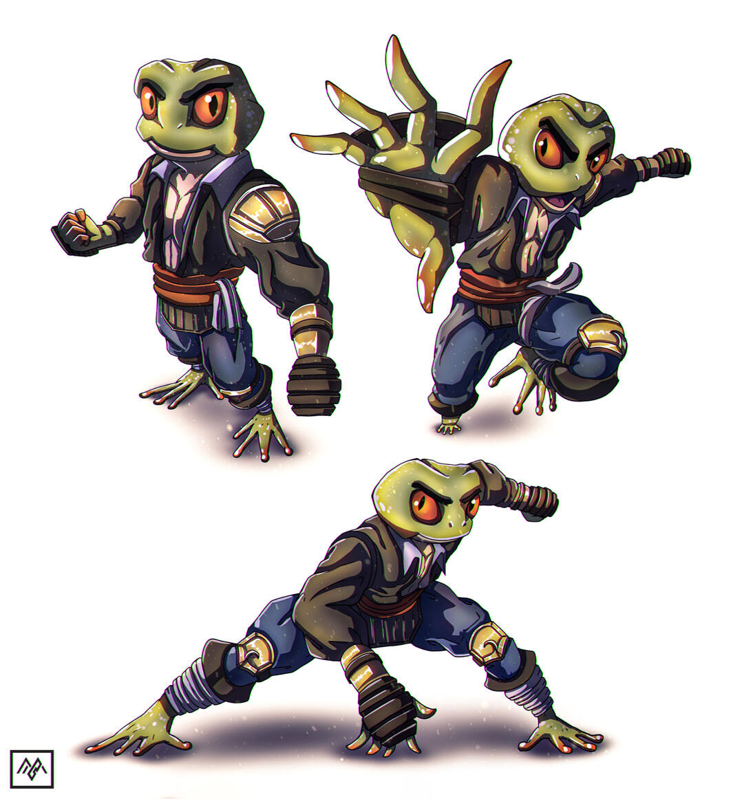 Cassian the Red Eyed Tree Frog Pugilist